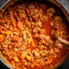 Salcë Ragù. Receta gatimi. Dieta mesdhetare.